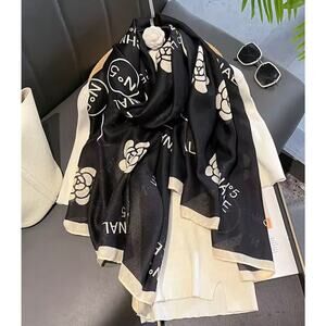 180x90cm Scarf for Women Autumn and Winter Cotton and Linen Scarf